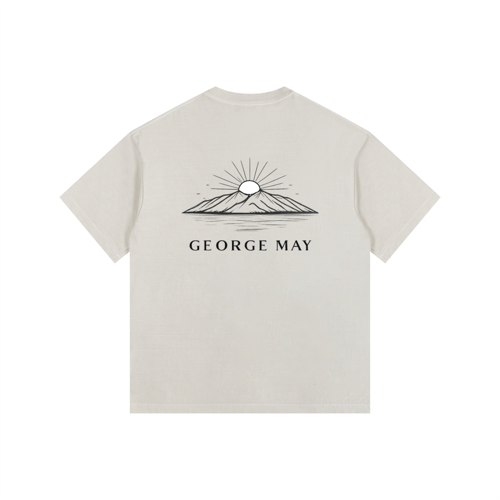 Men’s Vintage Washed Oversized Cotton T-Shirt