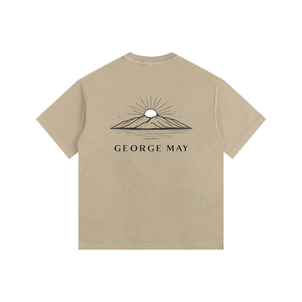 Men’s Vintage Washed Oversized Cotton T-Shirt