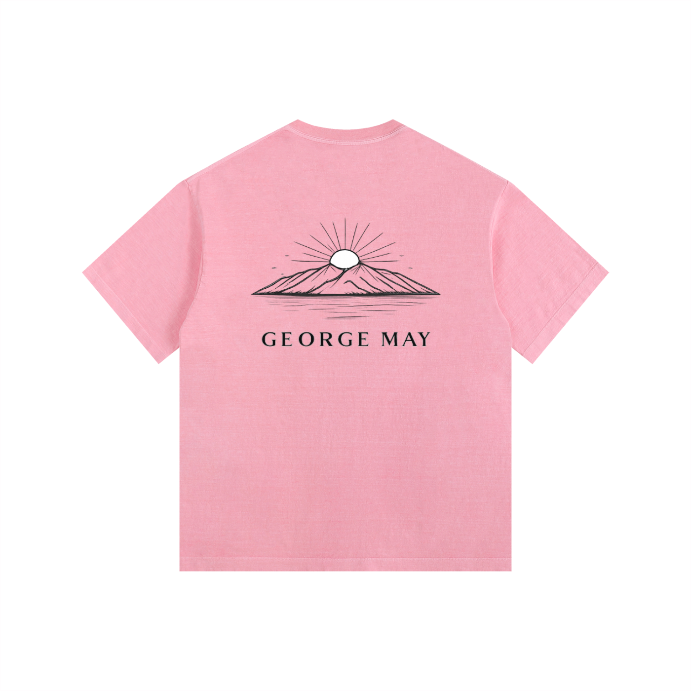 Men’s Vintage Washed Oversized Cotton T-Shirt