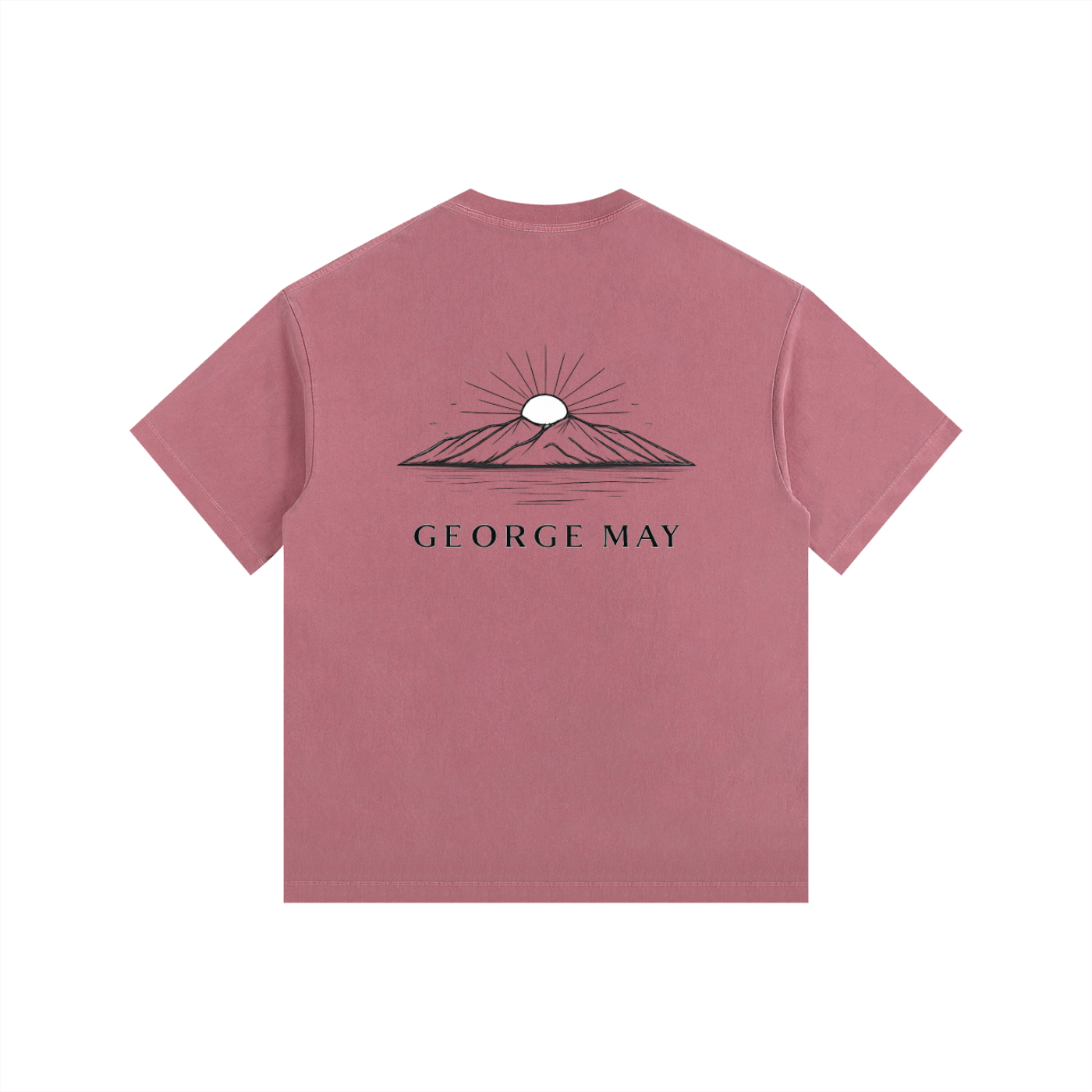 Men’s Vintage Washed Oversized Cotton T-Shirt